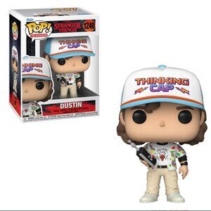 Funko Pop Stranger Things Dustin Thinking Cap Hellfire Club Figure